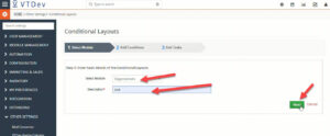 conditional layout step 3