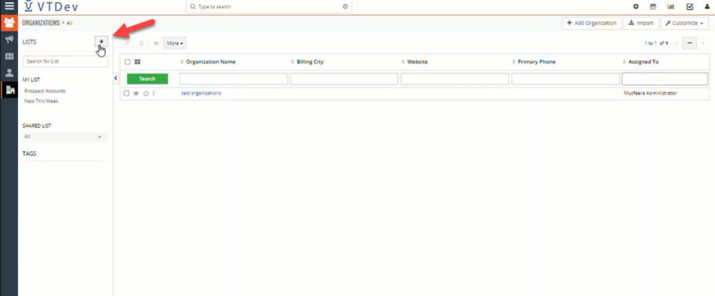 creating lists step 3